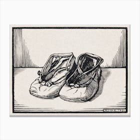Pair Of Shoes, Julie De Graag Canvas Print