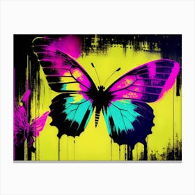 Butterfly Painting 112 Canvas Print