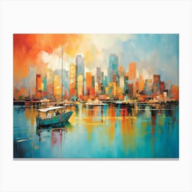 City Skyline Canvas Print