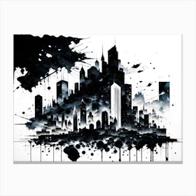 Cityscape 61 Canvas Print