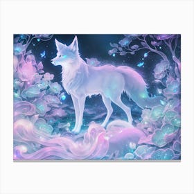 Spirit Wolf Canvas Print
