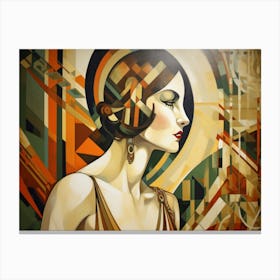 Glamour Art Deco Canvas Print