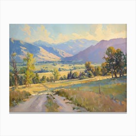 Western Landscapes Montana 1 Canvas Print