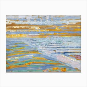 Dunes With Beach, Piet Mondrian Canvas Print