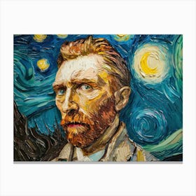 Contemporary Artwork Inspired By Vincent Van Gogh 7 Canvas Print