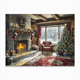 Holiday Decor 2 Canvas Print