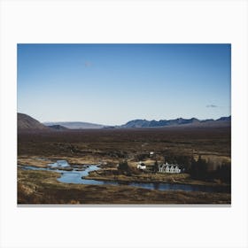 Iceland Landscape Canvas Print