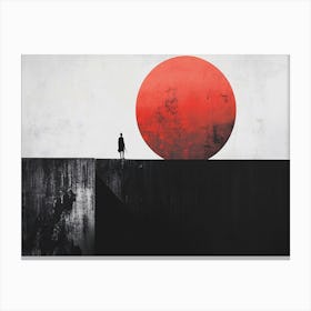 Red Sun Film Poster Canvas Print