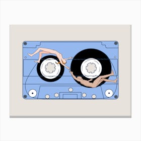 Cassette Tape Canvas Print