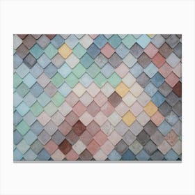 Tiled Roof Canvas Print