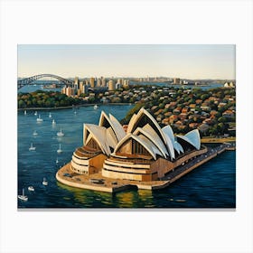 Sydney Opera House 2 Canvas Print