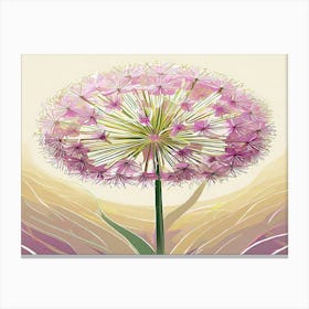 Allium 29 Canvas Print