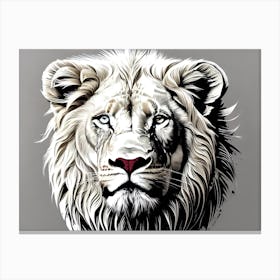 Lion Painting 102 Canvas Print