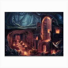 Dungeons And Dragons Canvas Print