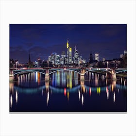 Frankfurt Skyline Canvas Print