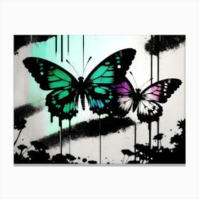 Butterfly Painting 81 Canvas Print