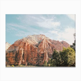 Utah Desert Mountains Canvas Print