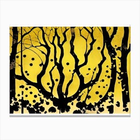 Trees Of Gold Canvas Print