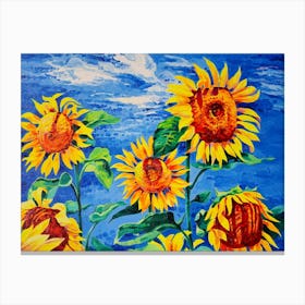 Sunflowers 3 Canvas Print