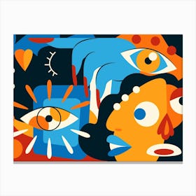 Abstract Illustration Canvas Print