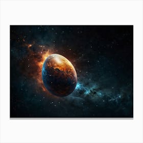 Nebula In Space Canvas Print