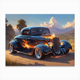 Hot Rod 9 Canvas Print