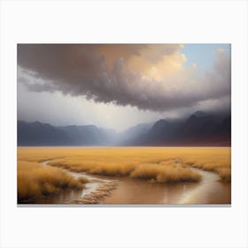 Goldenvalley Canvas Print