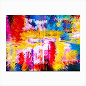 Acrylic Extruded Painting 147 Canvas Print