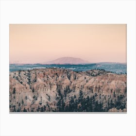 Landscapes Raw 13 Bryce Canyon (USA) Canvas Print