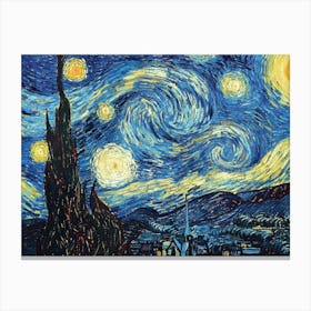 Starry Night Canvas Print