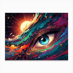 Eye Of The Universe 1 Canvas Print