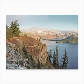 Crater Lake Overlook Canvas Print