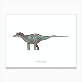 Amargasaurus Canvas Print