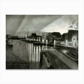 Rotterdam Delftshaven - 08-03-16 Canvas Print