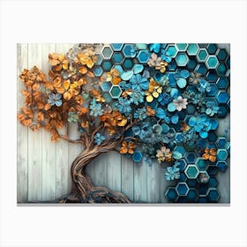 Fantasy Tree Of Life Canvas Print