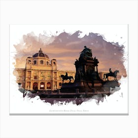 Kunsthistorisches Museum Vienna, Vienna, Austria Canvas Print