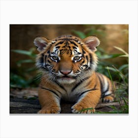 Tiger Cub 1 Canvas Print