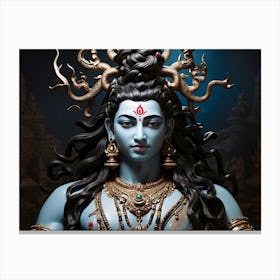 Lord Shiva 2 Canvas Print