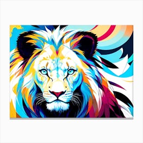 Lion Painting 115 Canvas Print