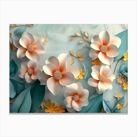 Magnolia Flowers 6 Canvas Print