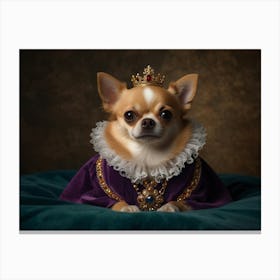 Chihuahua Portrait 3 Canvas Print