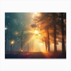 Fairy Forest Canvas Print