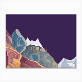 Mountain Scene Canvas Print