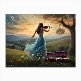 Violinist 1 Canvas Print