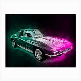 Chevrolet Corvette C2 Canvas Print