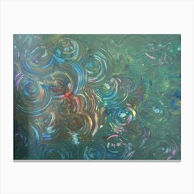 Abstract Swirls Canvas Print