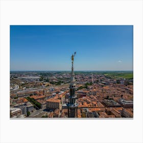 San Gaudenzio Church in Novara (Piedmont, Northern Italy) Canvas Print