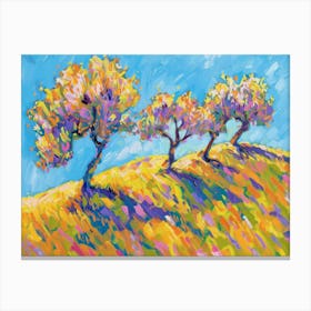 Three Trees 2 Canvas Print