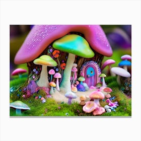 Whimsy Wood Wonderland Canvas Print