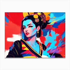 Chinese Woman 7 Canvas Print